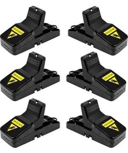 IGOODS Diervriendelijke Muizenval - Muizenval Herbruikbaar  - 6 STUKS