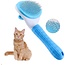 Kattenborstel - Kattenhaar Verwijderaar - Blauw