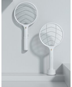 Elektrische Vliegenmepper - 3000V Elektrische - Met Uv Lamp - Oplaadbare Muggenval