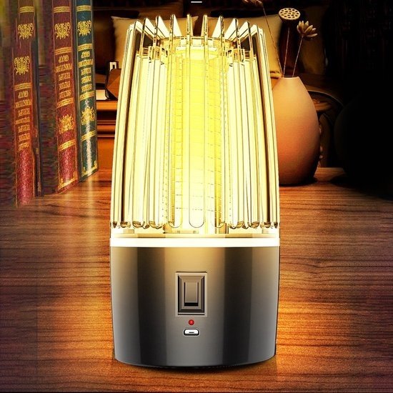 Proberen onkruid Pessimistisch Elektrische UV Muggenlamp - 4000 mAh Batterij - 2-in-1 – Warmtelamp -  Elektrische muggenvanger - Geluidloos en Draadloos |  Devoordeligedrogisterij.nl