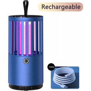 Igoods Elektrische UV Muggenlamp - Muggenlamp - Vliegenlamp - Insectenlamp - Milieuvriendelijk - Vluchtbestendig