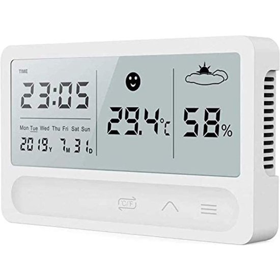Igoods Igoods Temperatuurmeter Binnen En Buiten- Hygrometer - Vochtmeter