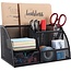 Bureau Organizer - Pennenhouder - Zwart Draadgaas 22,2 x 14 x 12,5 cm