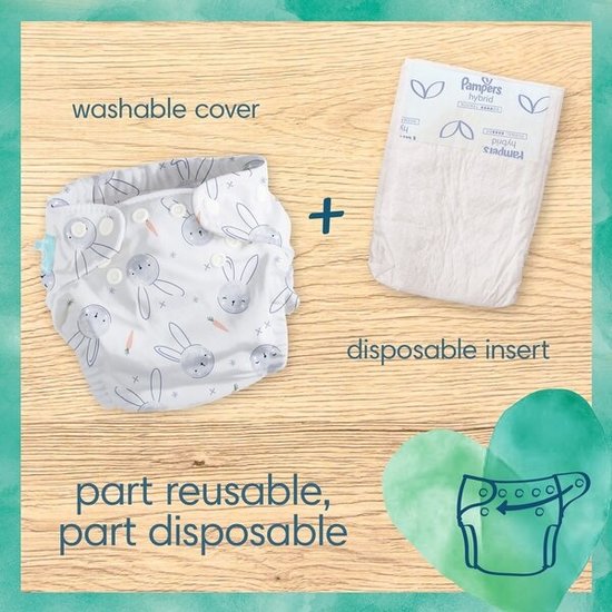 Pampers Pampers Harmonie Hybride Normale Wegwerpbare  Toplagen