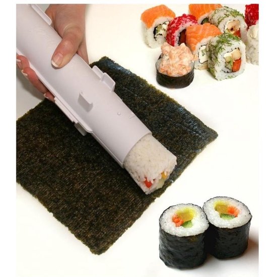 Igoods Igoods Sushi Maker - Sushi Bazooka - Zelf Sushi Maken - Sushi Kit - Wit
