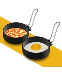 Ei Ring - 2 stks/set Rond Fried Egg Mold - Rvs - Ringen Mold