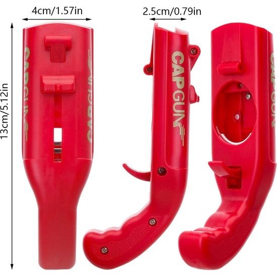 Flesopener - Bierdop Schieter - Bieropener - Bierfles opener - Rood