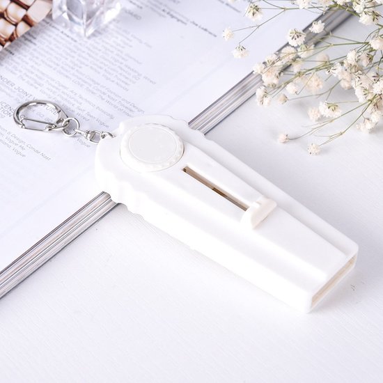 Bierdopschieter - Bieropener - Flesopener - Bierfles Opener - wit