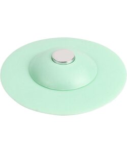 Silicone Afvoerstop - Afvoerplug - Wasbak Keuken Douche - Gootsteenzeef Turquoise- Groen