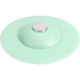 Silicone Afvoerstop - Afvoerplug - Wasbak Keuken Douche - Gootsteenzeef Turquoise- Groen