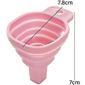 Siliconen Trechter Keuken - Doorgietbuis - Roze