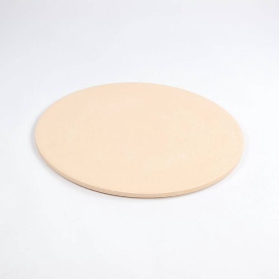 BBQ pizzasteen - barbecue steen 600 graden - ⌀33 met houten schep