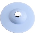 Silicone Afvoerstop - Afvoerplug - Wasbak Keuken Douche - Gootsteenzeef Blauw