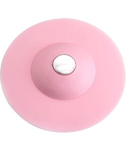 Silicone Afvoerstop - Afvoerplug - Wasbak Keuken Douche - Gootsteenzeef Roze