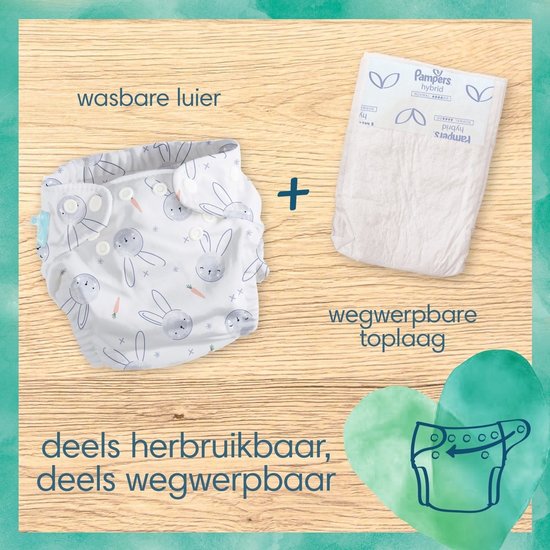 Pampers Pampers Harmonie Hybrid Extra Wegwerpbare Toplagen - 20 Stuks