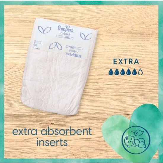 Pampers Pampers Harmonie Hybrid Extra Wegwerpbare Toplagen - 20 Stuks