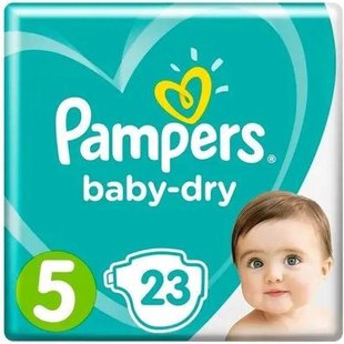 Pampers Baby Dry - Maat 5 - 23 Luiers