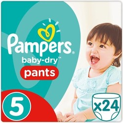 Pampers Baby Dry Pants Maat 5 - 24 Luierbroekjes