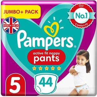 Pampers Active Fit Nappy Pants - Maat 5 - 44 Luierbroekjes