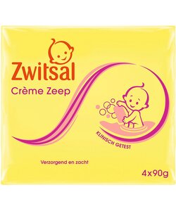 Zwitsal Creme Zeep - 4 x 90GR