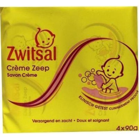 Zwitsal Zwitsal Creme Zeep - 4 x 90GR