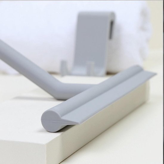 Silicone Douchetrekker - Douchewisser -  Watertrekker - Raamtrekker- Wit