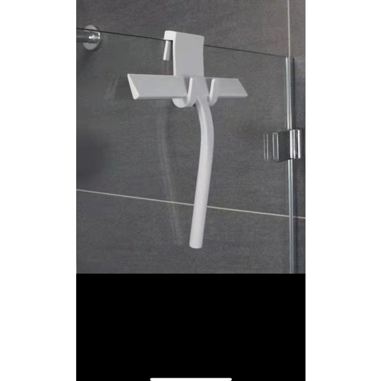 Silicone Douchetrekker - Douchewisser -  Watertrekker - Raamtrekker- Wit