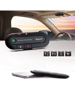 Igoods Bluetooth Carkit - Voor Handsfree bellen - Car Kit Bluetooth Portable