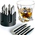 Igoods Igoods Whiskey Stenen - Herbruikbare IJsblokjes - Whisky Stones - Kogelvormen - 6 Stuks