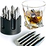 Whiskey Stenen - Herbruikbare IJsblokjes - Whisky Stones - Kogelvormen - 6 Stuks