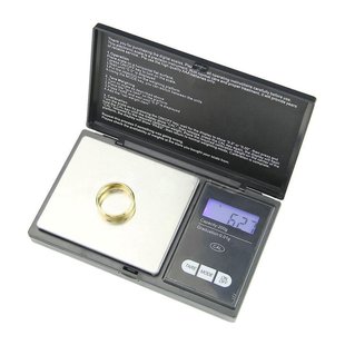 Precisie Weegschaal - Keukenweegschaal - 0,1- 200 gram - Zwart