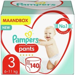 Pampers Premium Protection Pants - Maat 3 - 140 Luierbroekjes