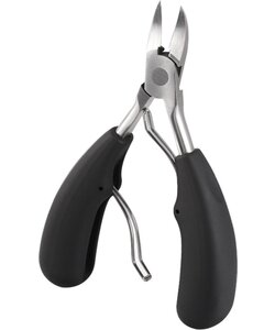 Nagelriem Knipper - Professionele teennagelknipper cutter tang - RVS - Zwart - dikke nagels tool gesneden nagel - teen trimmer