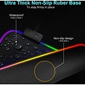 Igoods Igoods Gaming Muismat XXL - RGB LED Verlichting - Anti-Slip