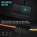 Igoods Igoods Gaming Muismat XXL - RGB LED Verlichting - Anti-Slip
