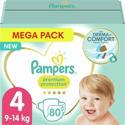 Pampers Premium Protection - Maat 4 - 80 Luiers