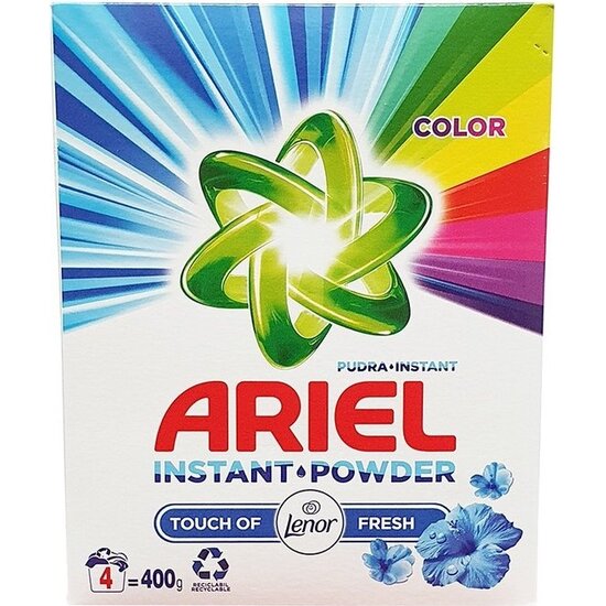 Ariel Ariel Waspoeder Touch of Lenor Fresh - Color -  4 Wasbeurten 400g