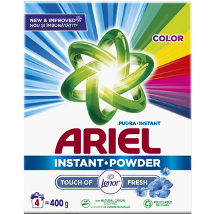 Ariel Waspoeder Touch of Lenor Fresh - Color -  4 Wasbeurten 400g