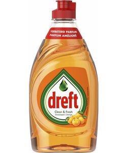 Dreft Clean & Fresh Sinaasappel Afwasmiddel - 383ml