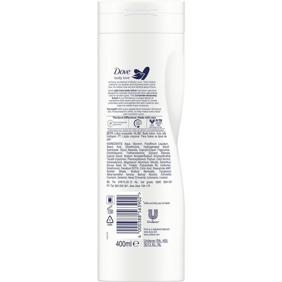 Dove Dove Body Love Light Care Bodylotion - 400ml