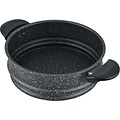 Royalty Line Royalty Line Couscous Pan - Stoompan - 11 Liter - Rijst en Groentestomer - Multisteamer Voor Alle Warmtebronnen - Aluminium - Met Glazen Deksel - Zwart