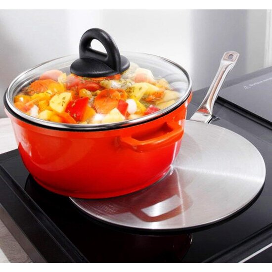 inductie adapter plaat 24 cm - Kookplaat - Pannen aanpassen aan inductie