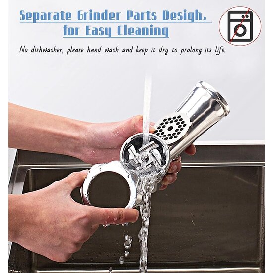 Royalty Line Royalty Line MG4 Elektrische Vleesmolen - Gehaktmolen Met 3 Snijplaten - Voor Alle Soorten Vlees - Worstenmaker - Gehakt - 500W - Rood