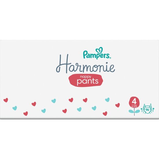 Pampers Pampers Harmonie Nappy Pants - Maat 4 - 96 Luierbroekjes