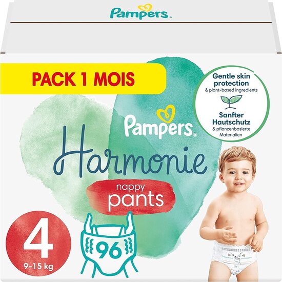 Pampers Pampers Harmonie Nappy Pants - Maat 4 - 96 Luierbroekjes