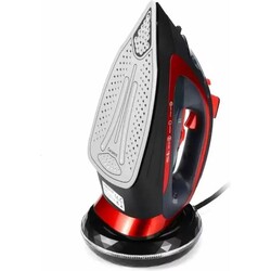 Royalty Line®  Strijkijzer - Draadloos Strijken  - Stoomstrijkijzer Met StoomgeneratS - 450 mor - 2400W - Rood