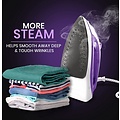 Royalty Line Royalty Line Stoom Strijkijzer Steam Iron - Paars - 2300 Watt - paars