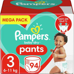 Pampers Harmony / Pure Nappy Pants Size 4 (9-15kg) 116 Diaper Pants -  Onlinevoordeelshop