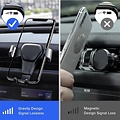 Igoods Igoods Telefoonhouder - Telefoonhouder met Klem - Auto Ventilatie - Universeel - Telefoonhouder Auto