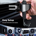 Igoods Igoods Telefoonhouder - Telefoonhouder met Klem - Auto Ventilatie - Universeel - Telefoonhouder Auto